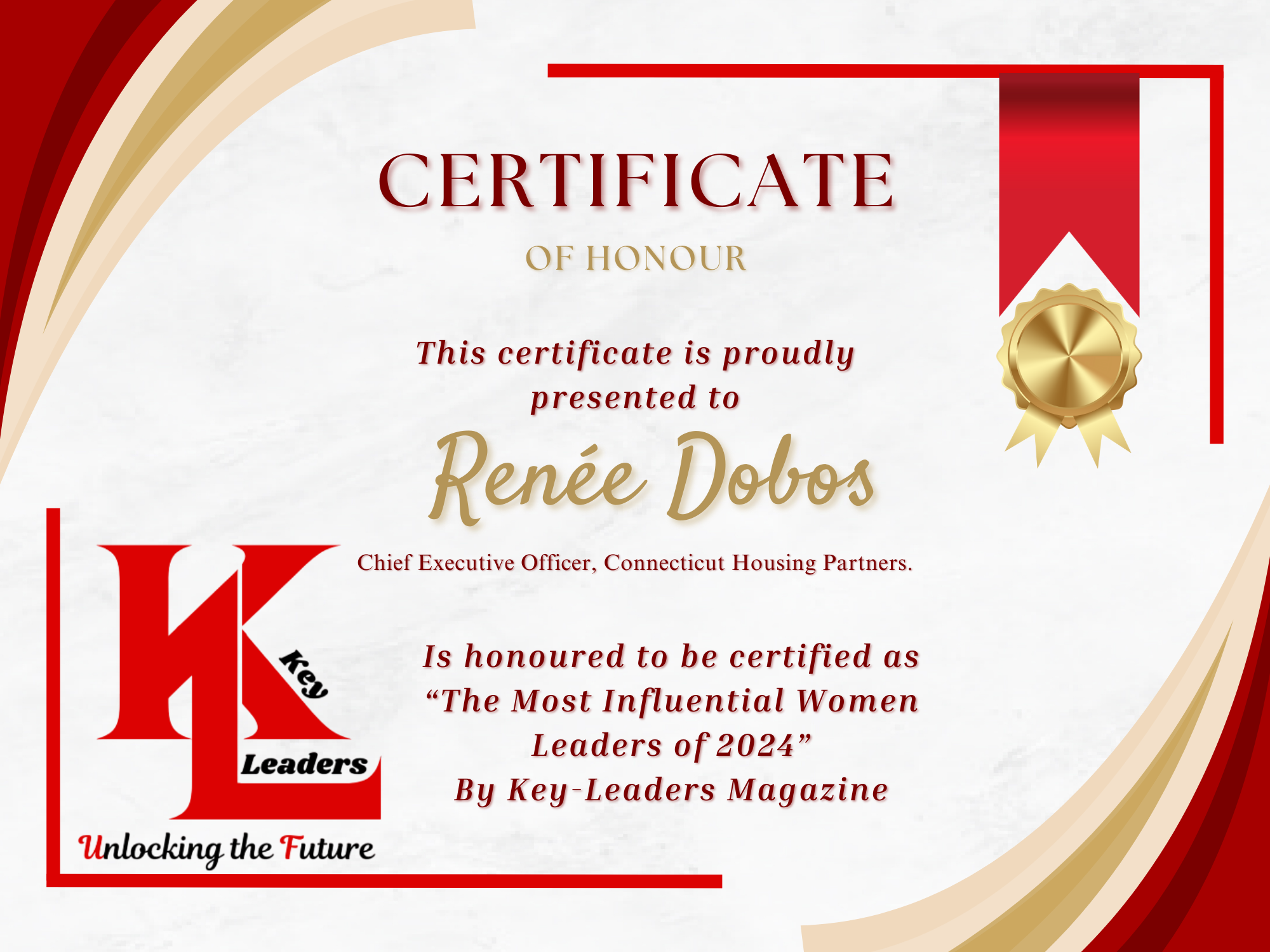 Renée Dobos,
        Chief Executive Officer, Connecticut Housing Partners.